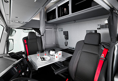 Салон грузового авто