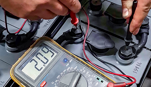 Зарядка тягового аккумулятора